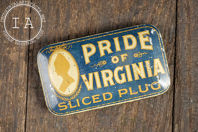 Pride of Virginia Sliced Plug Tobacco Tin