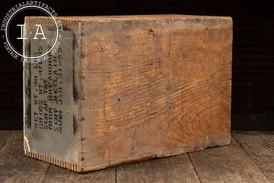 Vintage U.S. Military “High Explosives” TNT Crate