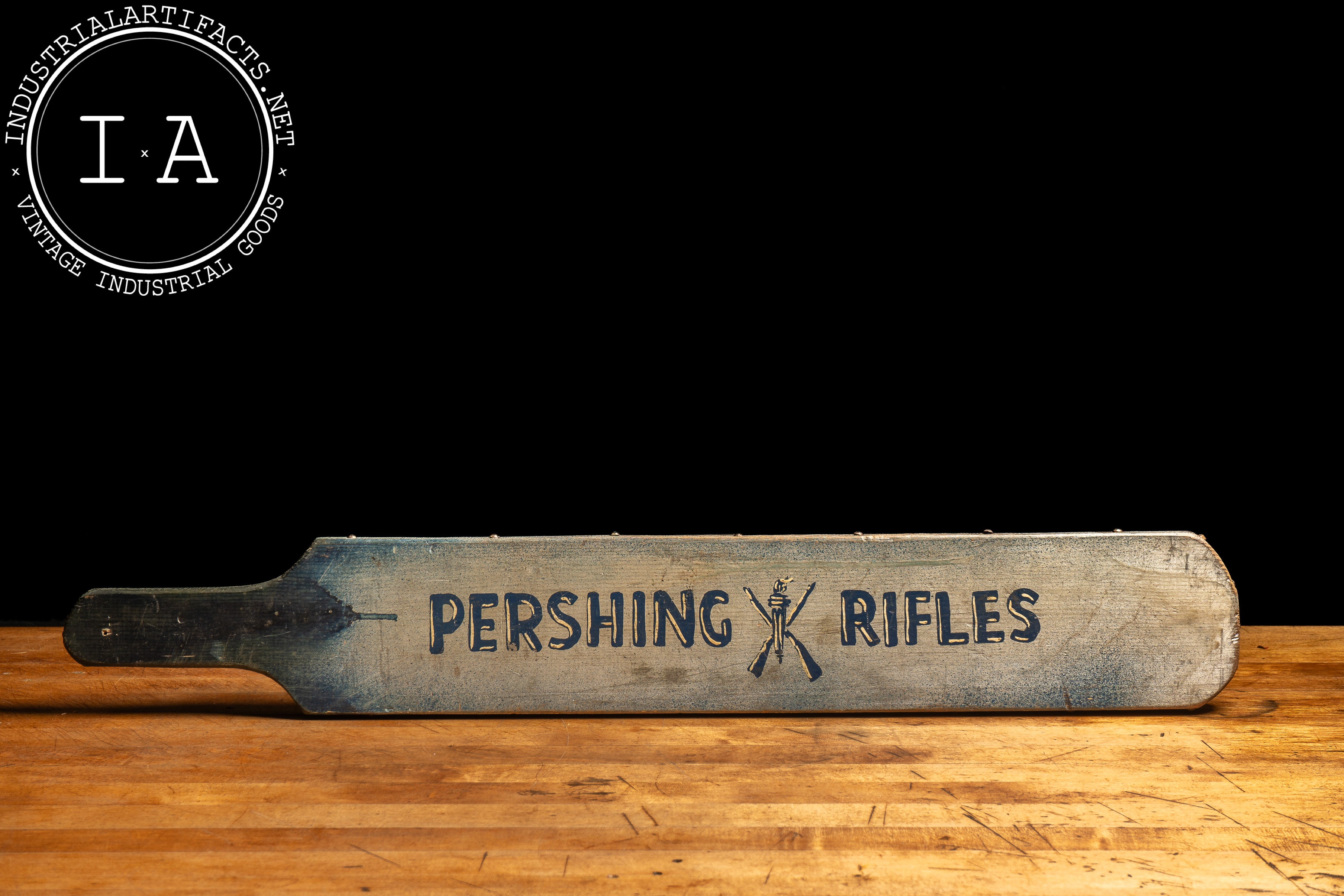 Vintage Pershing Rifles Hazing Paddle from Morgan State College ...