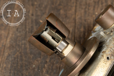 Vintage Deadbolt and Doorknob Demonstrator Model by Falcon