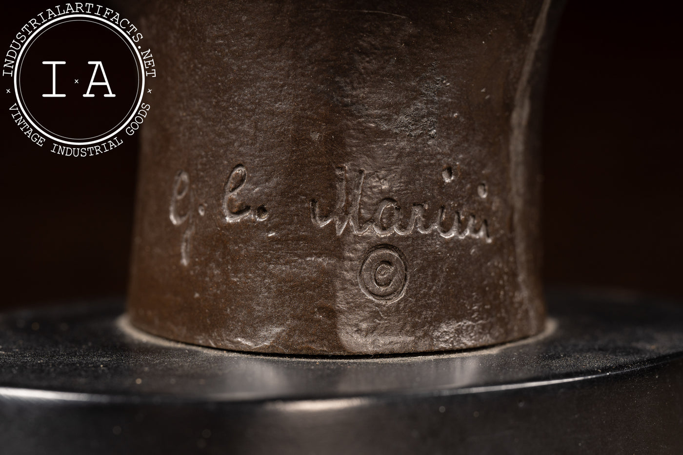 Bronze Bust | G. C. Marini Bronze Sculpture, Signed and Numbered (204/500)