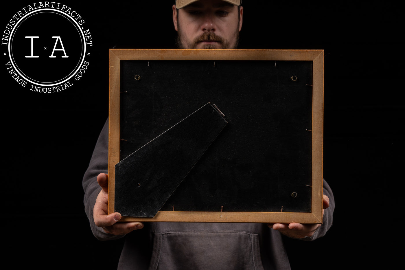 Framed DeKalb Illinois History Local Artist Sketch Print