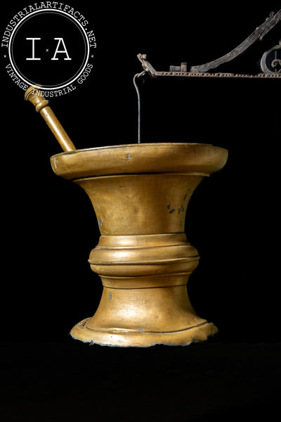 Early 20th Century Pharmacist Figural Trade Sign
