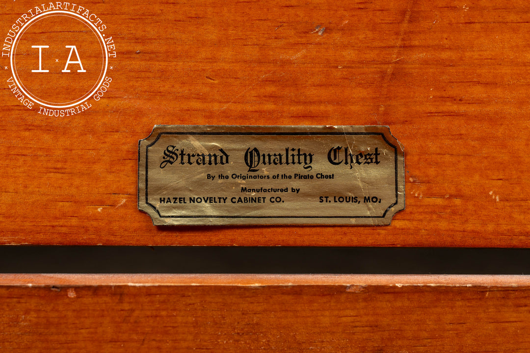 Vintage Pirate-Themed Chest by Strand/Hazel Novelty – Industrial