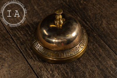 Late 19th Century Call Bell by Bradley & Hubbard