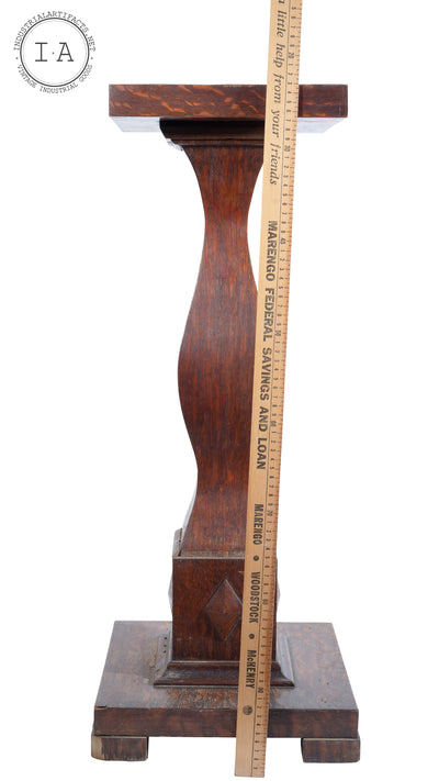 Antique Quarter Sawn Mission Arts And Crafts Stand