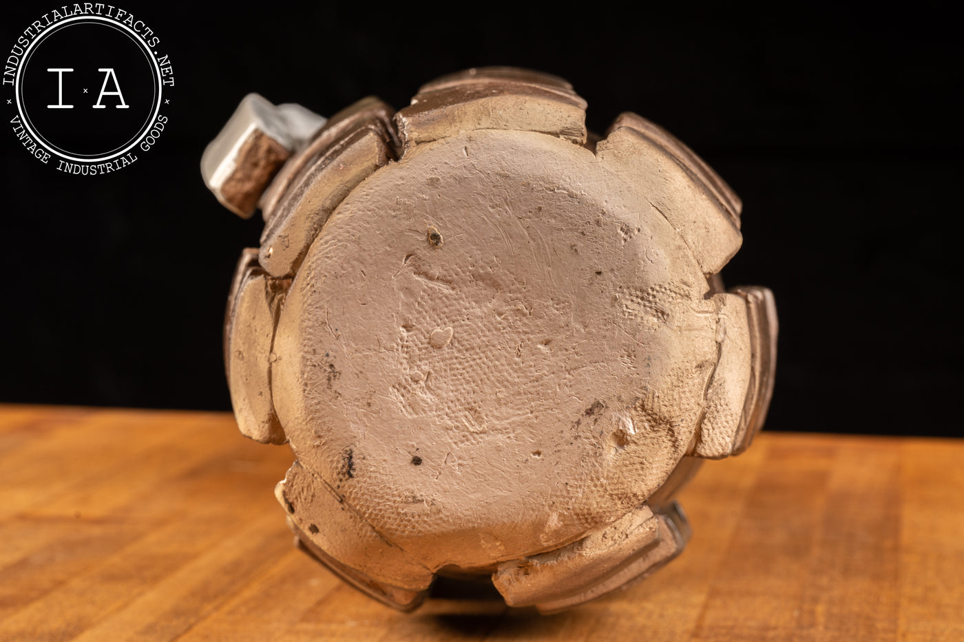 Vintage Handmade Grenade Sculpture