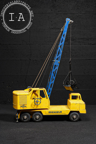Vintage Michigan Shovel Crane Pressed Steel Toy Truck Model T-24 by Ny-Lint