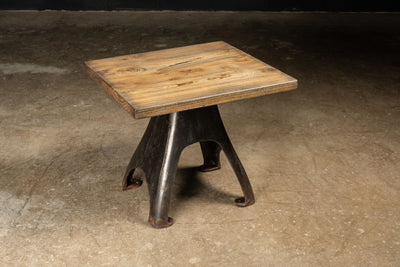 Butcher Block Industrial Coffee Table