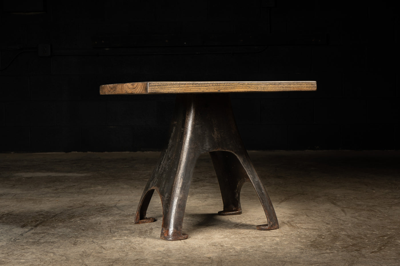 Butcher Block Industrial Coffee Table