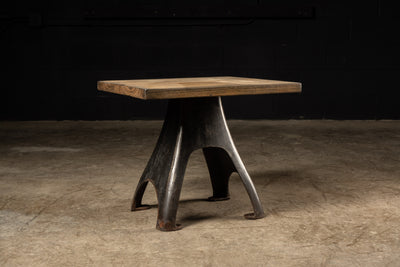 Butcher Block Industrial Coffee Table