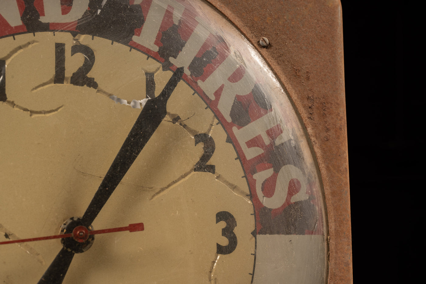 Inland Tire Service Station Advertising Clock