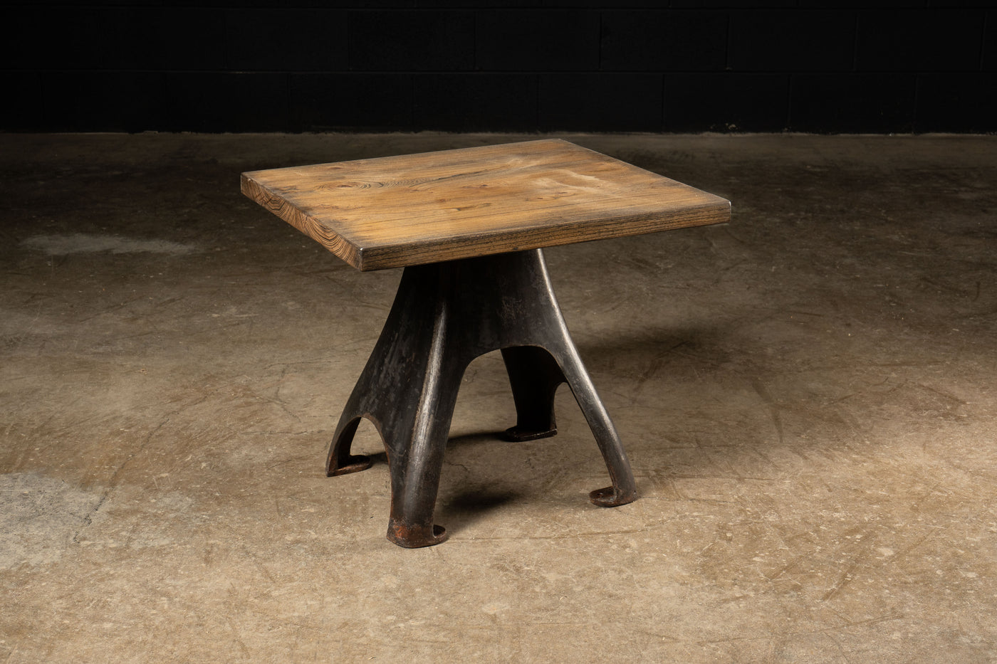 Butcher Block Industrial Coffee Table