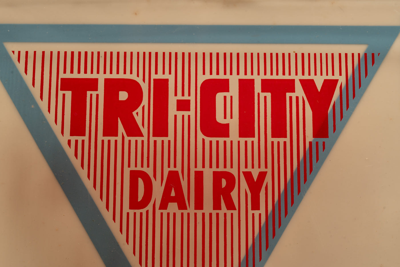 Tri-City Dairy Lighted Blinking Advertising Sign