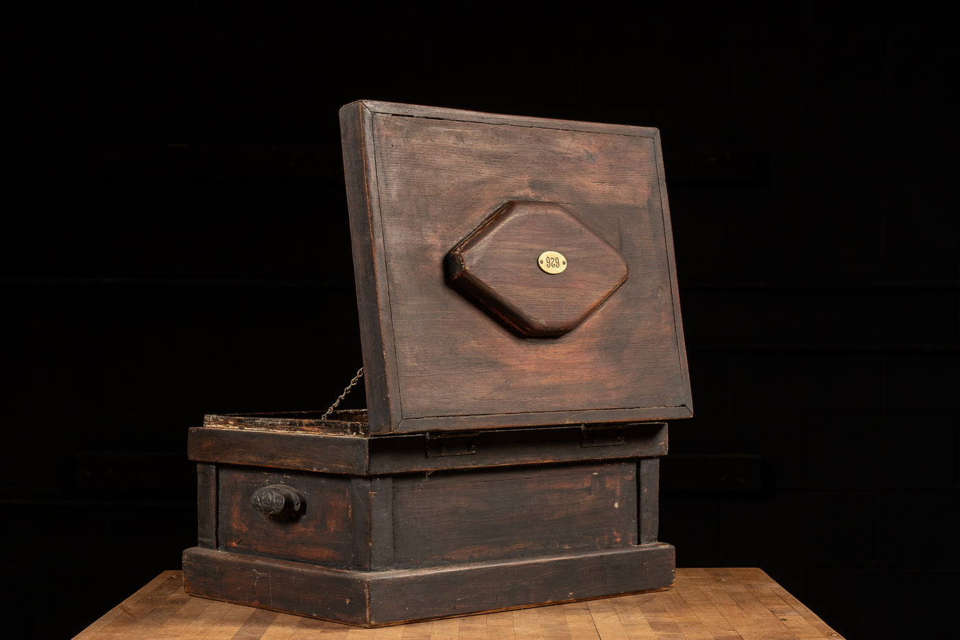 Early 20th Century Wooden Chest