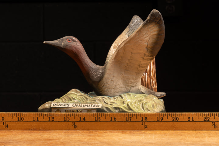 ダックスアンリミテッド　ジムビームバーボンデキャンタ　ヴィンテージ　1970年代 Vintage Ducks Unlimited Memorabilia Jim Beam Decanter – Industrial