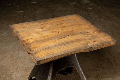 Butcher Block Industrial Coffee Table