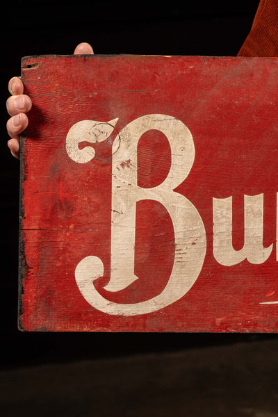 Antique Painted Burma Shave Sign