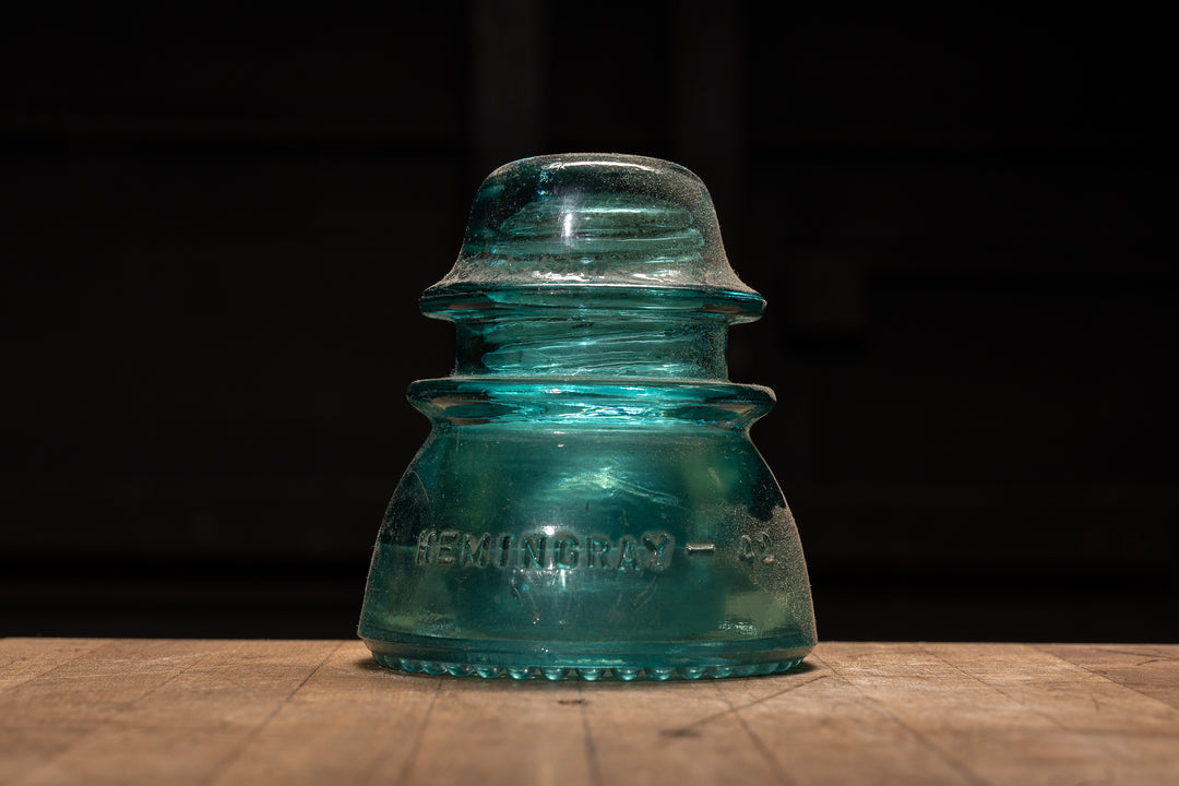 Hemingray-42 Glass Insulator – Industrial Artifacts