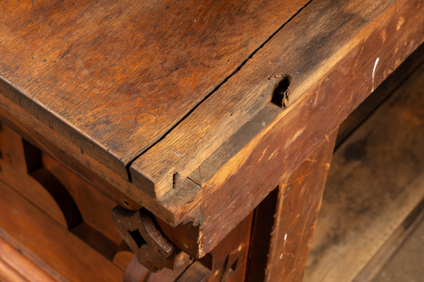 Large Early General Store Counter