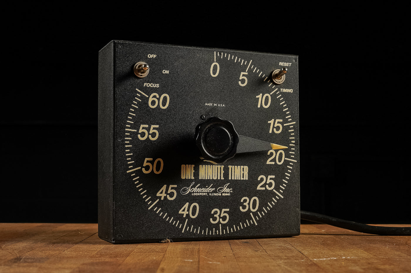 Vintage Darkroom Timer