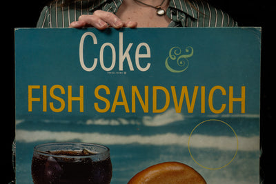 c. 1960s Coca-Cola Cardstock Advertising Poster