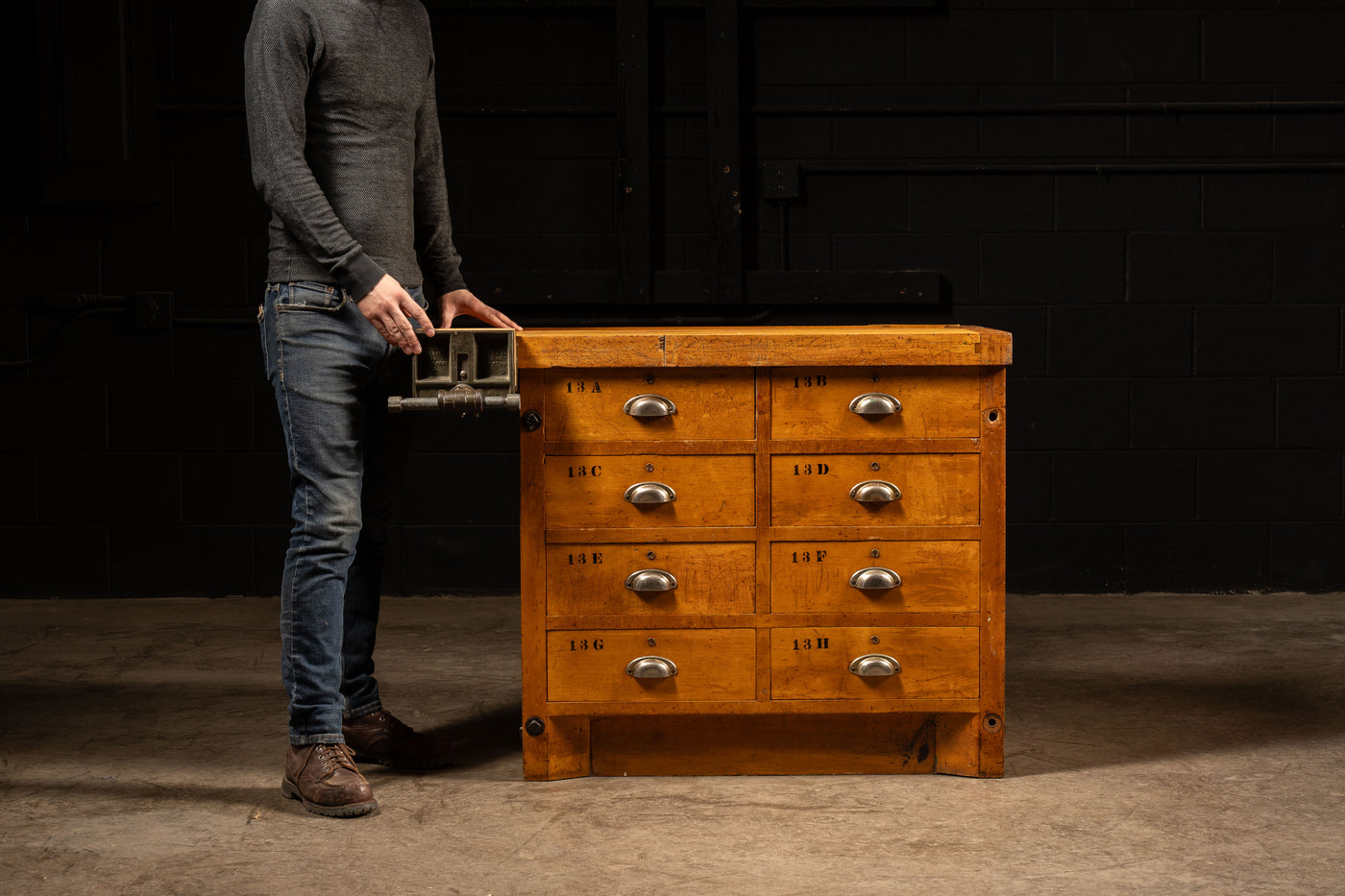 Antique Maple Workbench