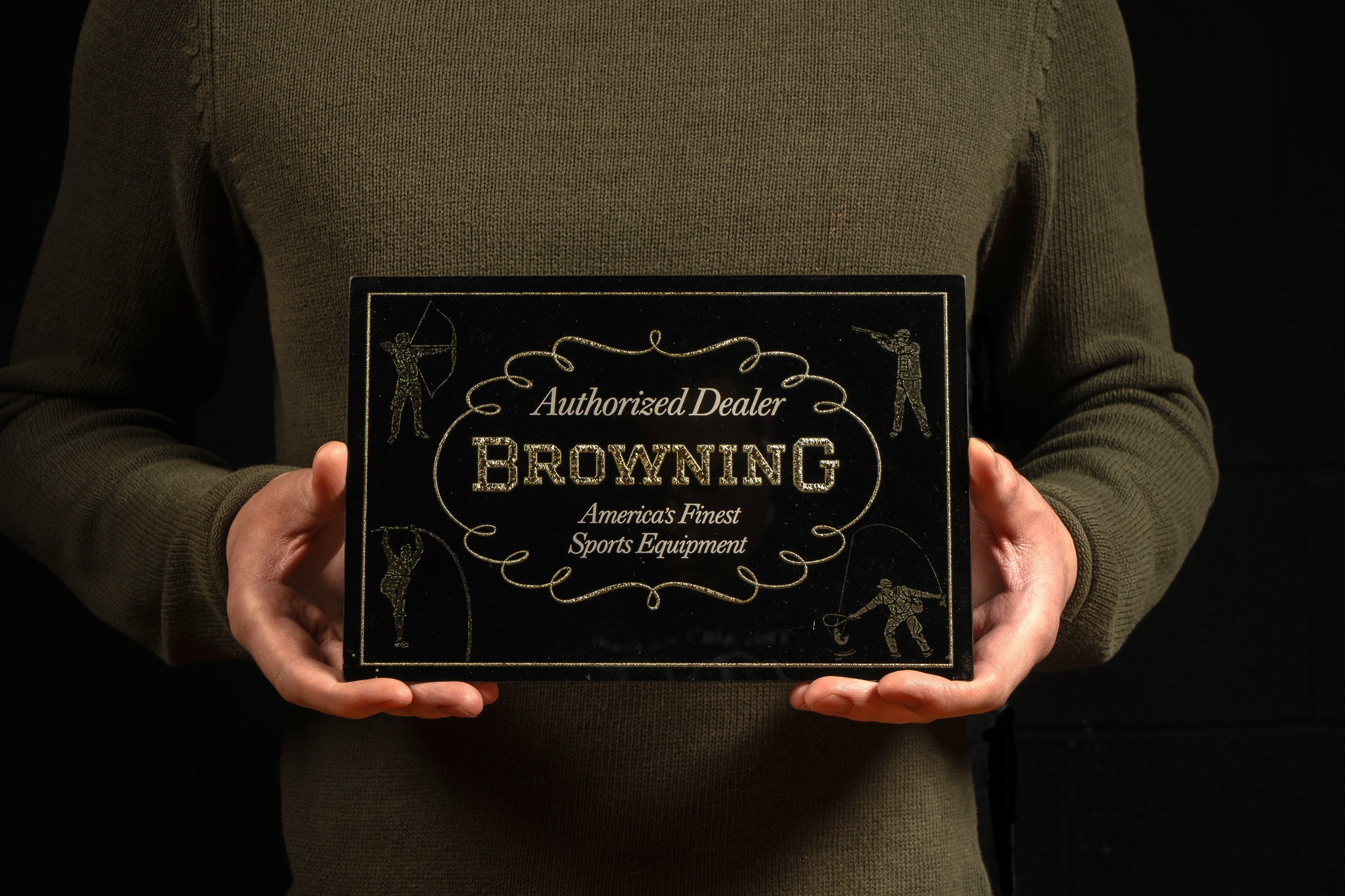 Browning Firearms Dealer Sign – Industrial Artifacts
