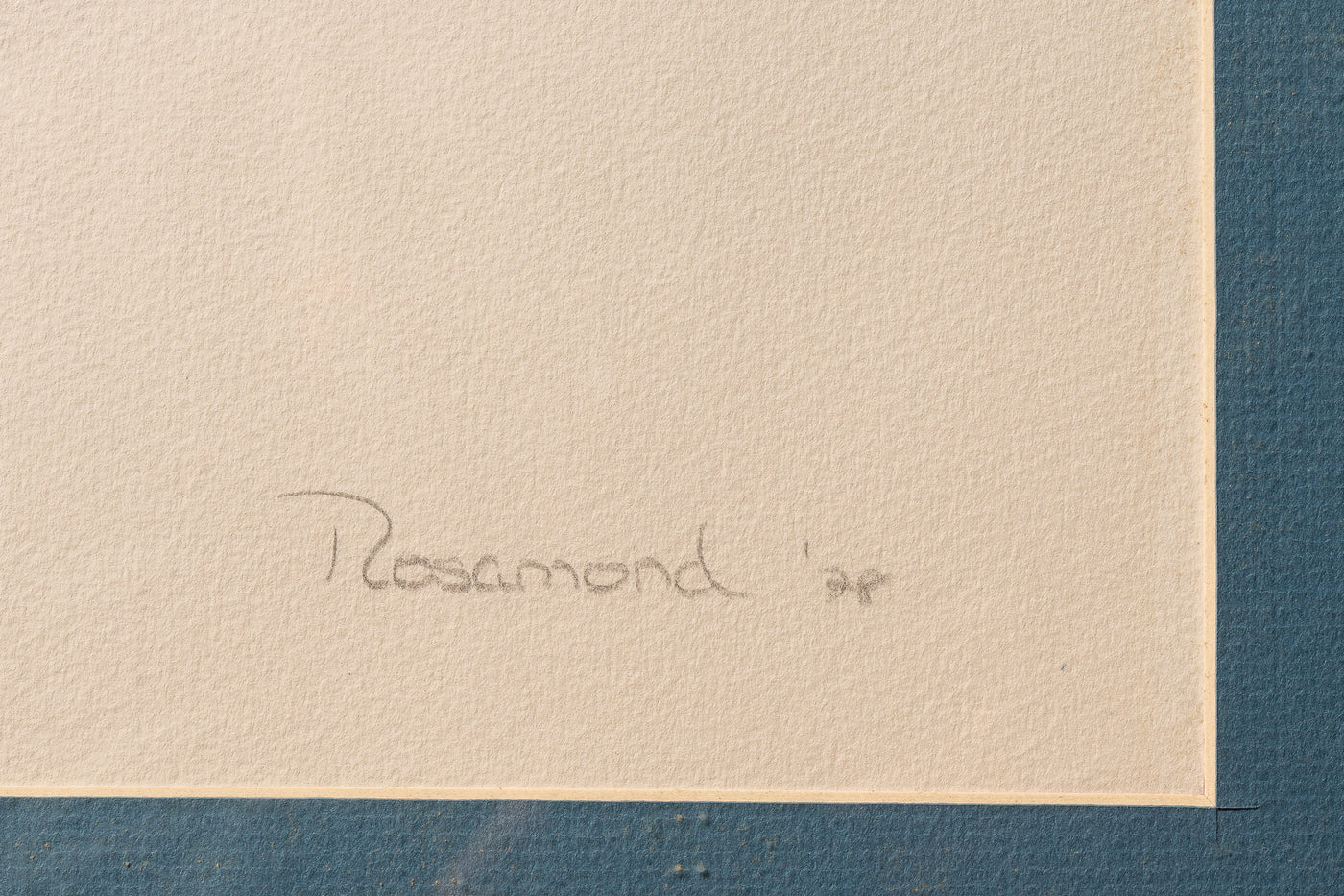 Vintage Limited Edition Rosamond Framed Print, Signed and Numbered 81/300