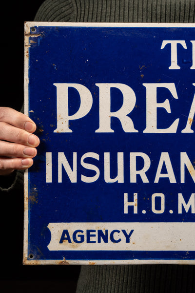 Vintage SSP Premier Insurance Agency Sign