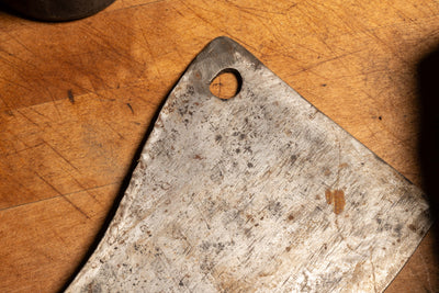 Early 20th Century Steel Cleaver