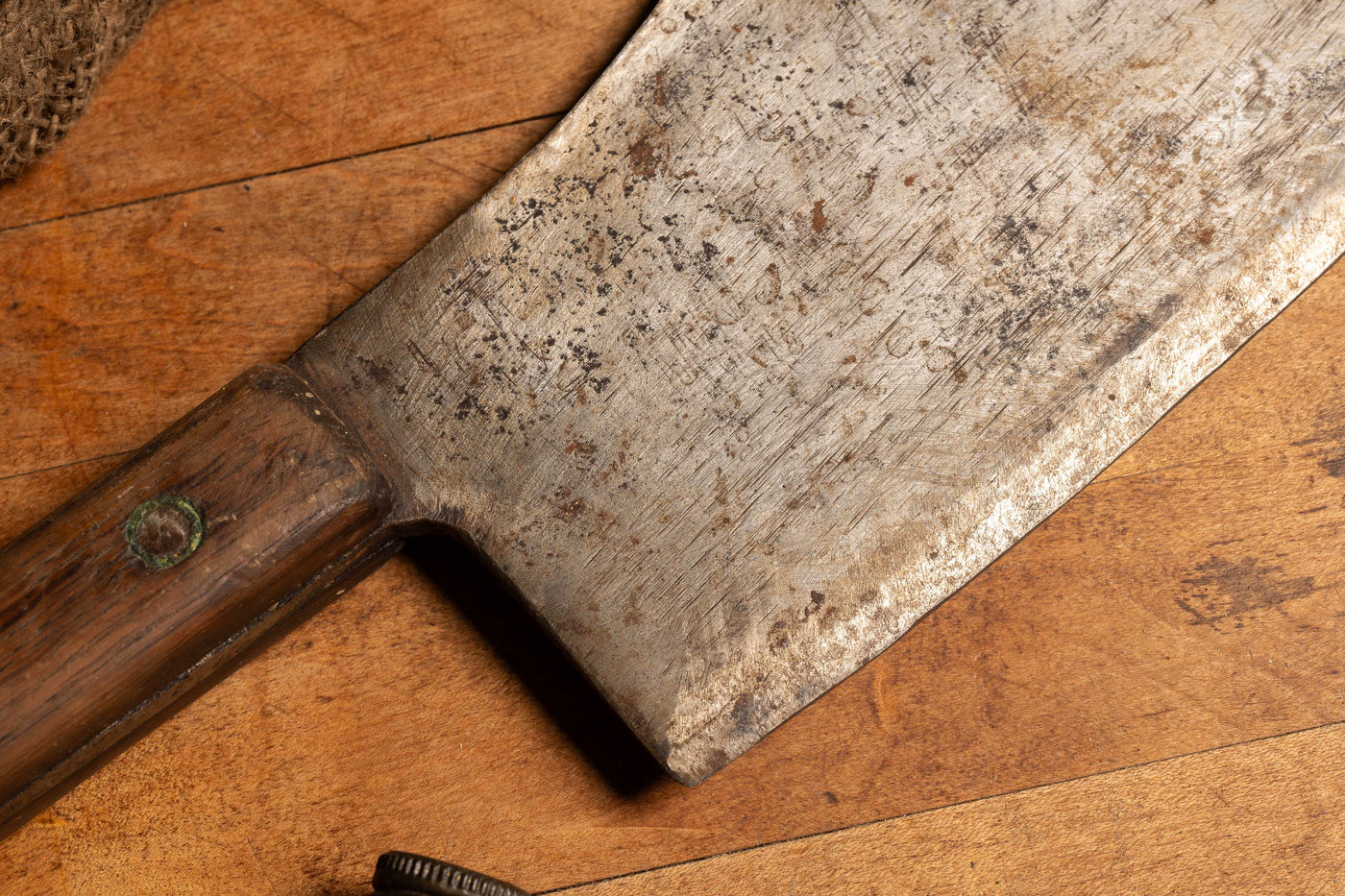 Early 20th Century Steel Cleaver