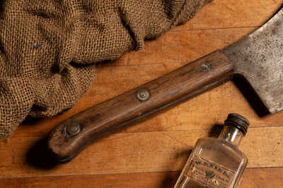 Early 20th Century Steel Cleaver