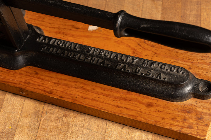 Early 20th Century Cast Iron No. 2 Tobacco Cutter – Industrial Artifacts