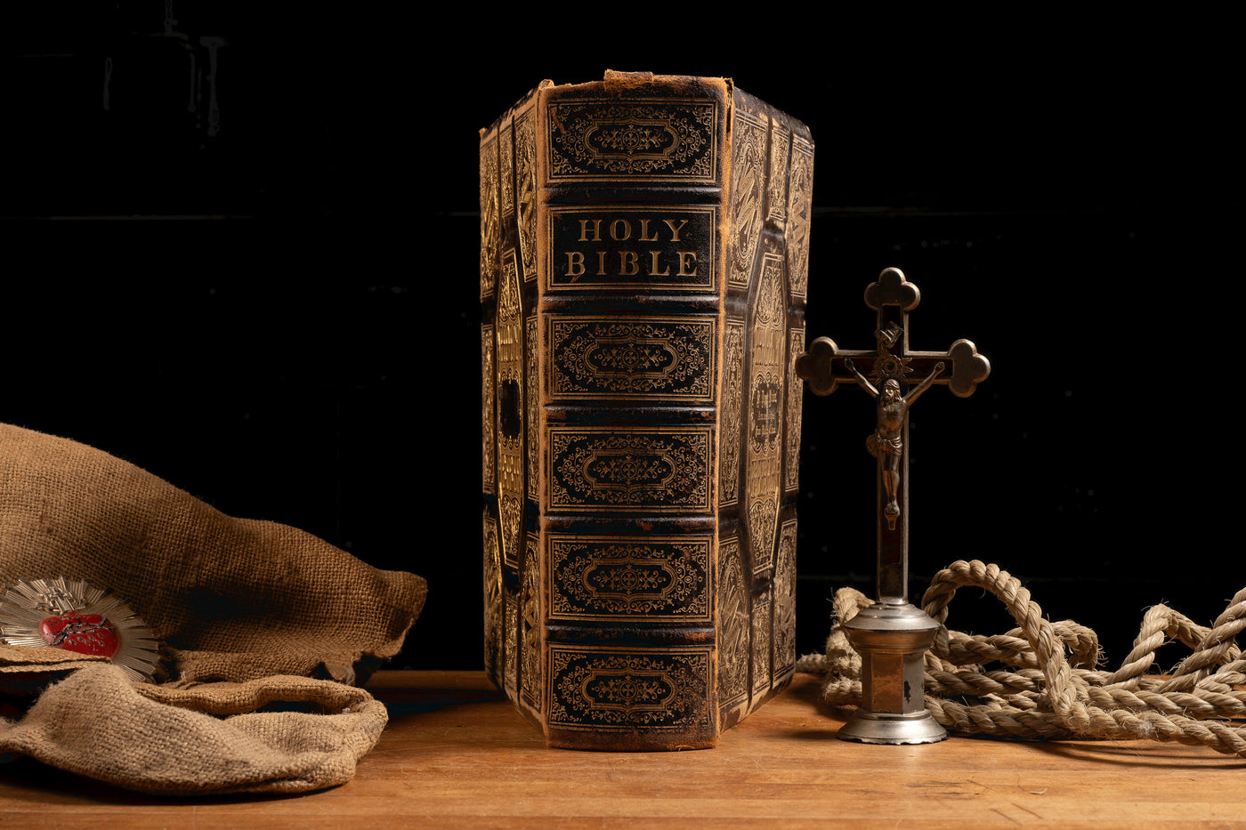 Late 19th Century Ellwood Family Bible