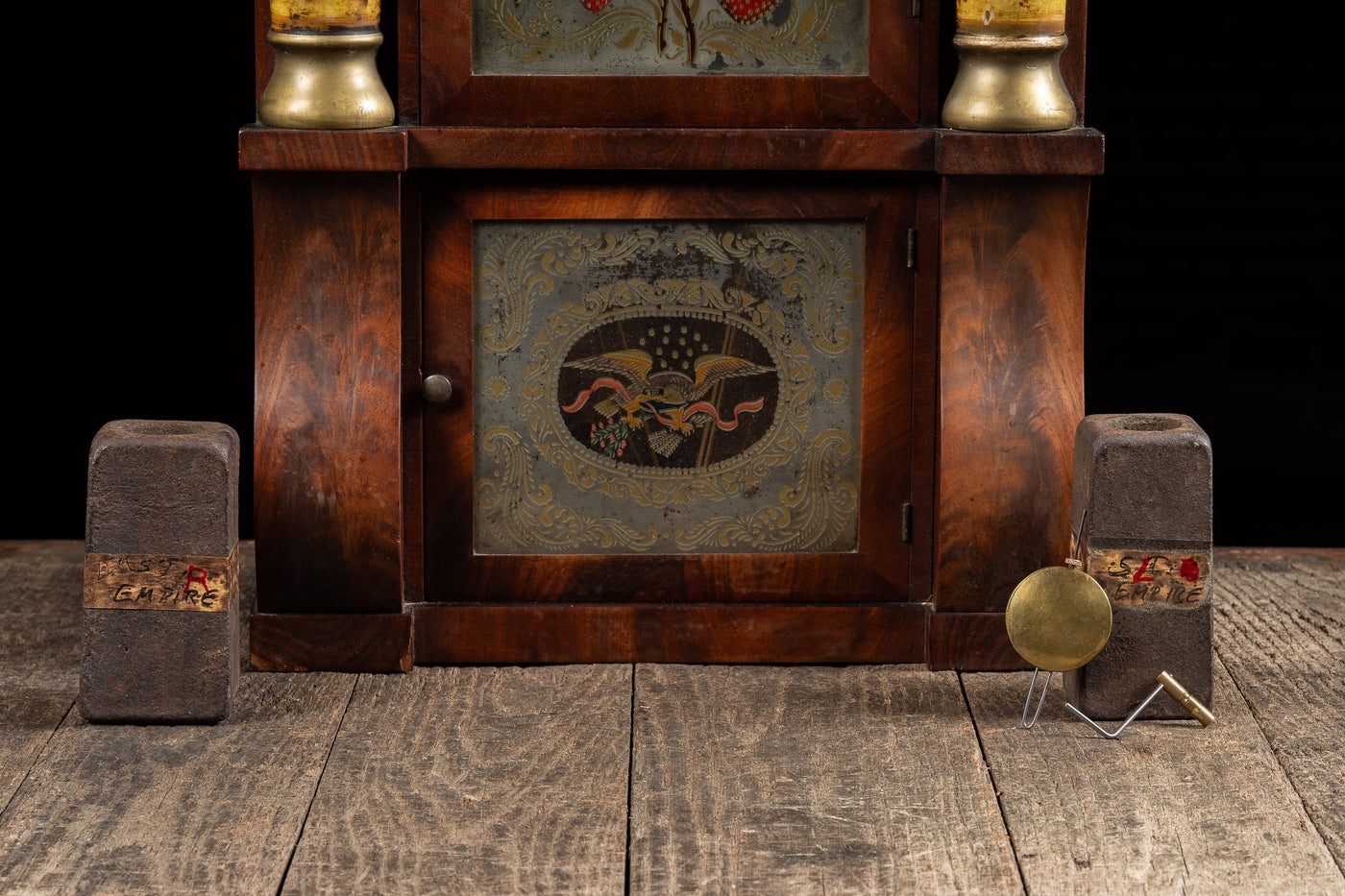Mid-19th Century Seth Thomas Triple Decker Empire Clock
