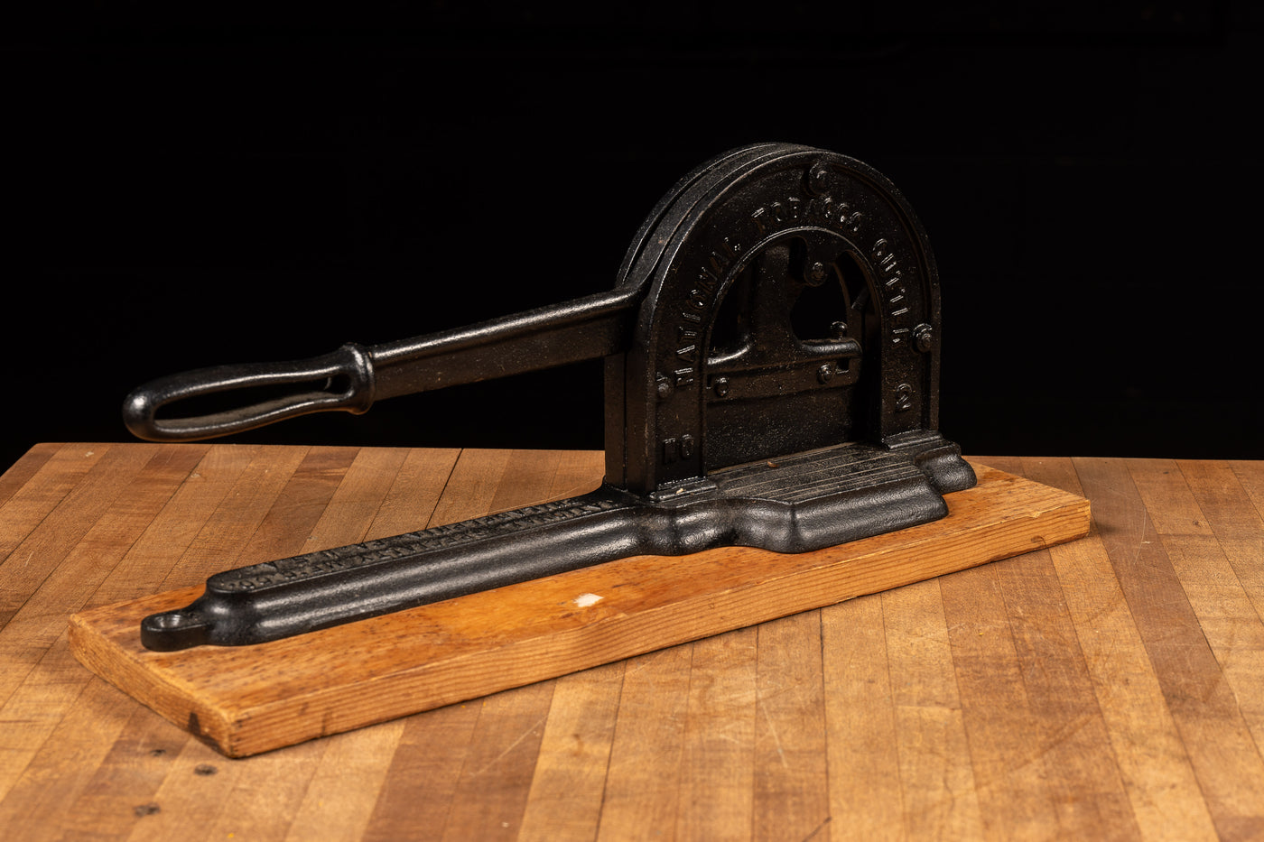 Early 20th Century Cast Iron No. 2 Tobacco Cutter