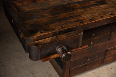 Antique Carpenters Workbench