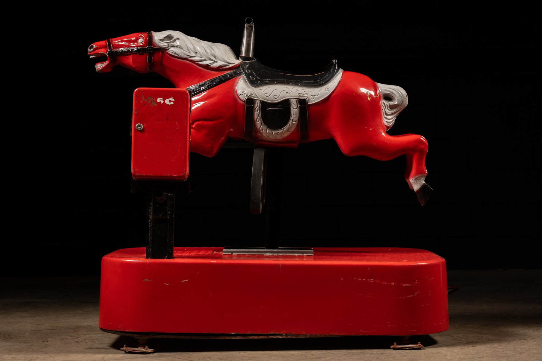 Vintage Coin-Op Carousel Horse Kiddie Ride – Industrial Artifacts