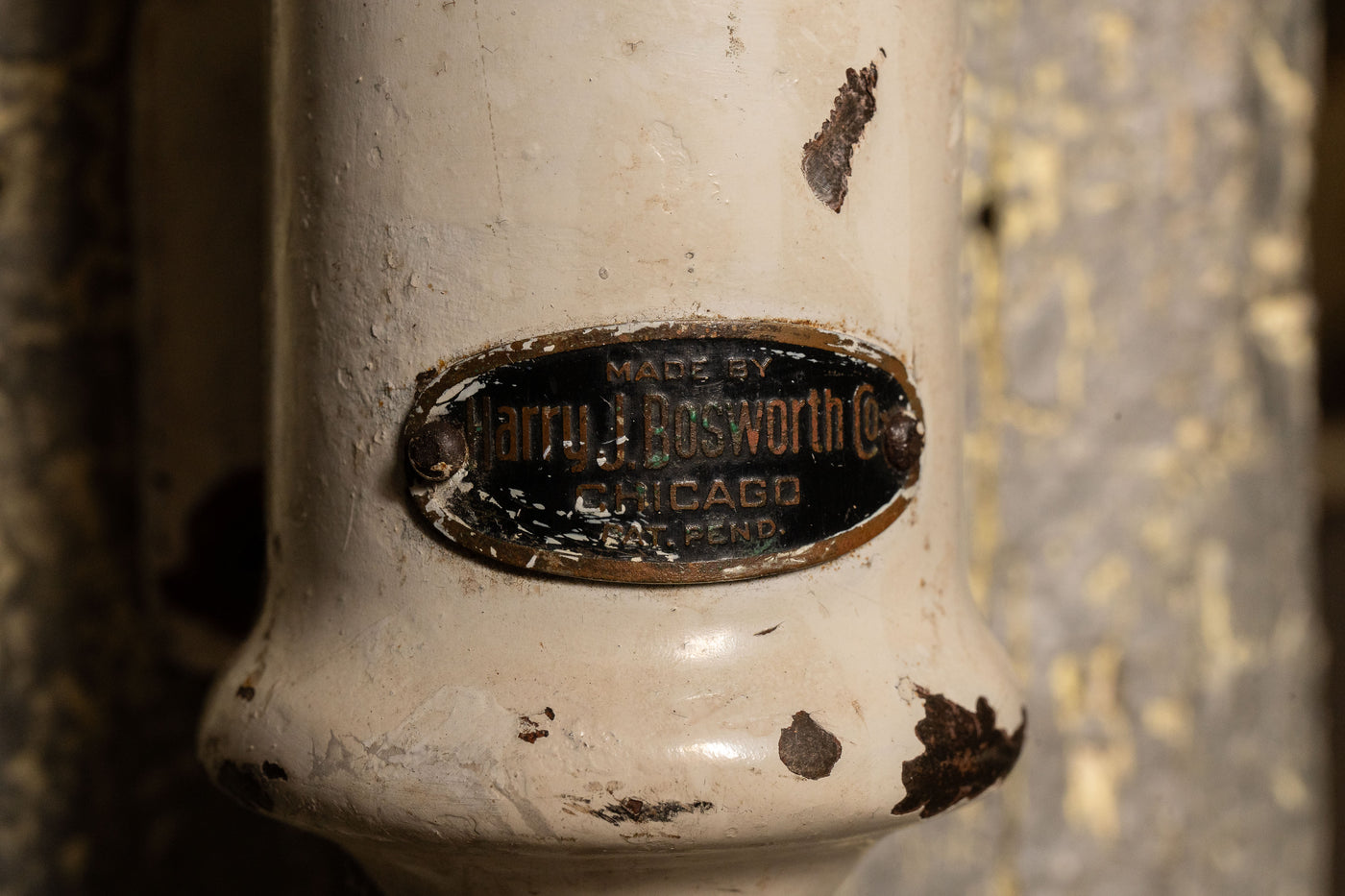 Early 20th Century Floating Arm Dental Lamp With Holophane Shades