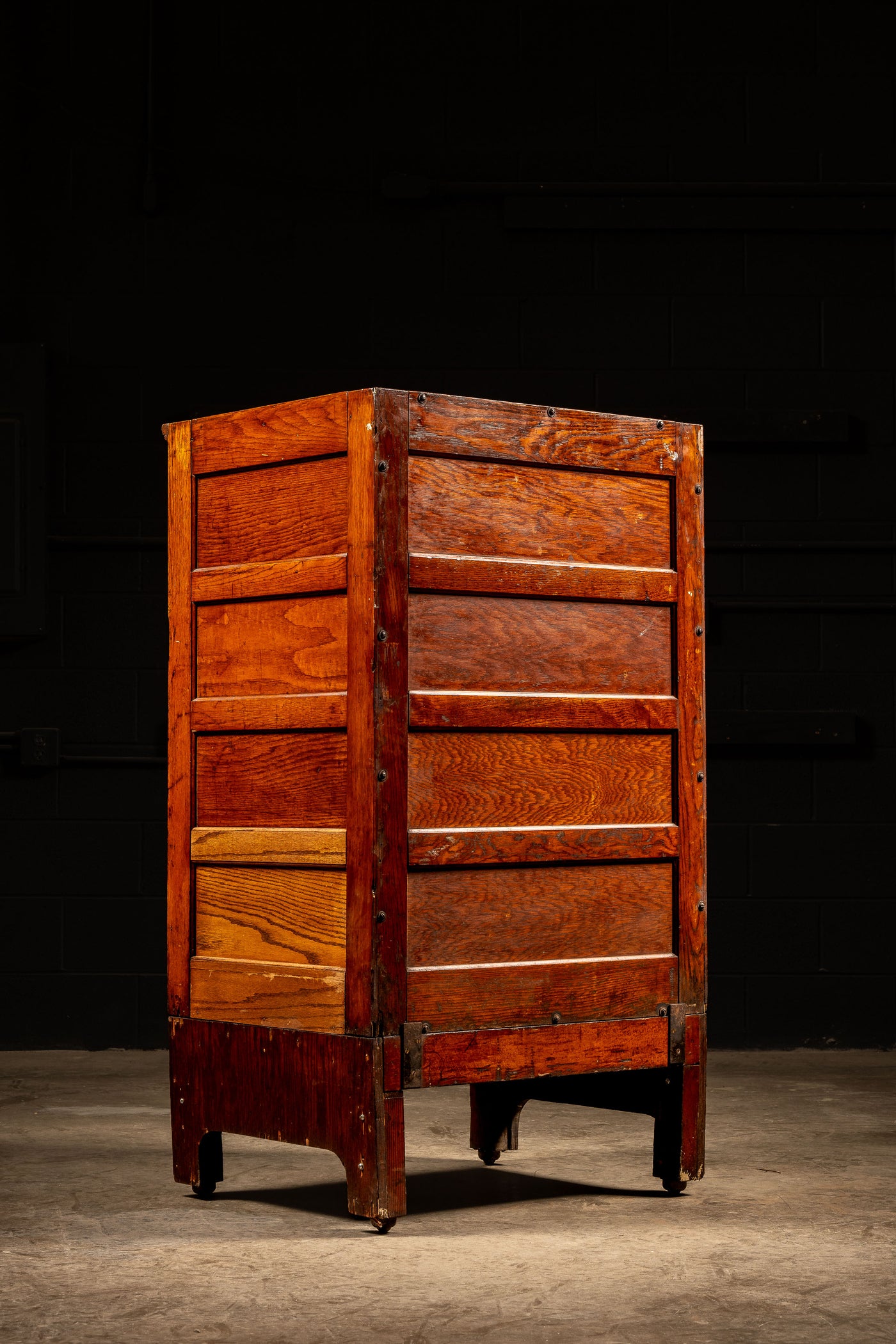 Antique 35-Drawer Card Catalog