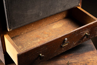 Early 20th Century Gerstner Tool Chest With Shelf and Key