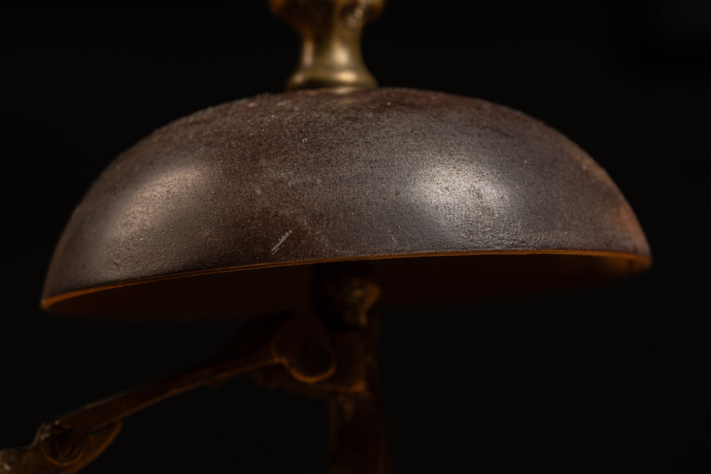 Early 20th Century Brass Hotel Bell