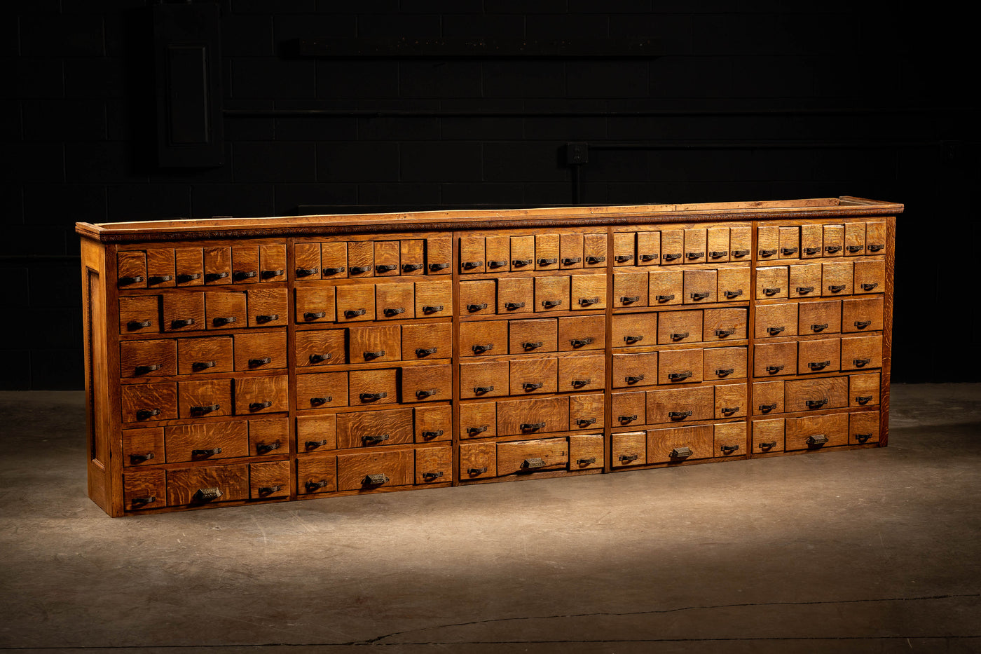 Massive 110-Drawer Apothecary