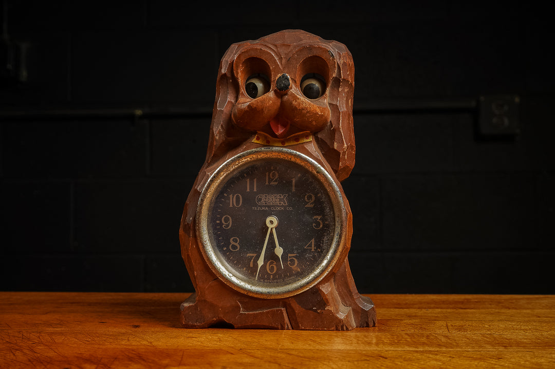 Vintage Tezuka Cuckoo Poppo Clock OCCUPIED JAPAN Post WW2