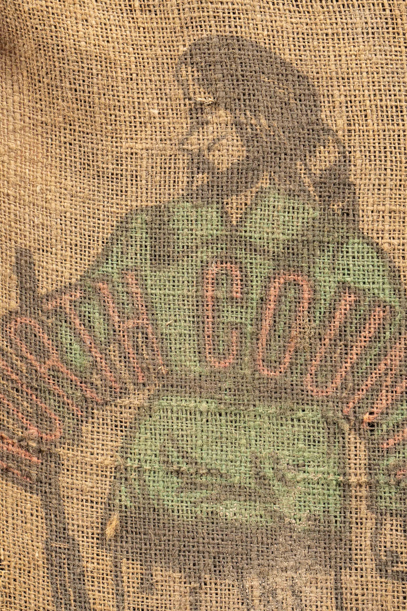 c. 1960s North Country Potatoes Burlap Bag