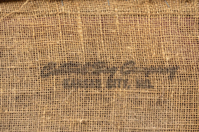 c. 1960s North Country Potatoes Burlap Bag