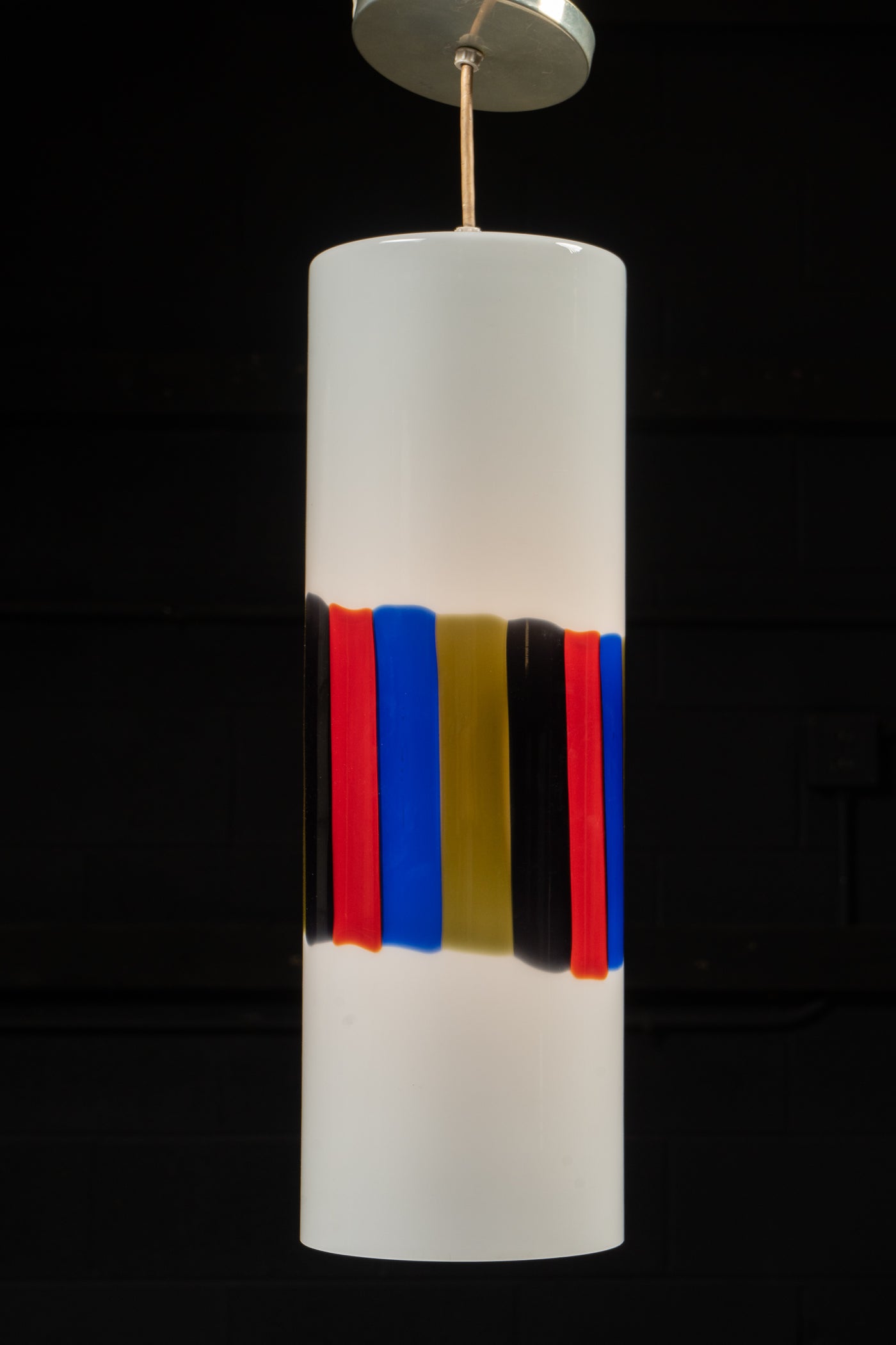 c. 1960 Incamiciato Pendant Lamp L59 by Alessandro Pianon for Vistosi