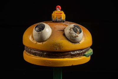 Vintage McDonalds PlayPlace Hamburger Stool