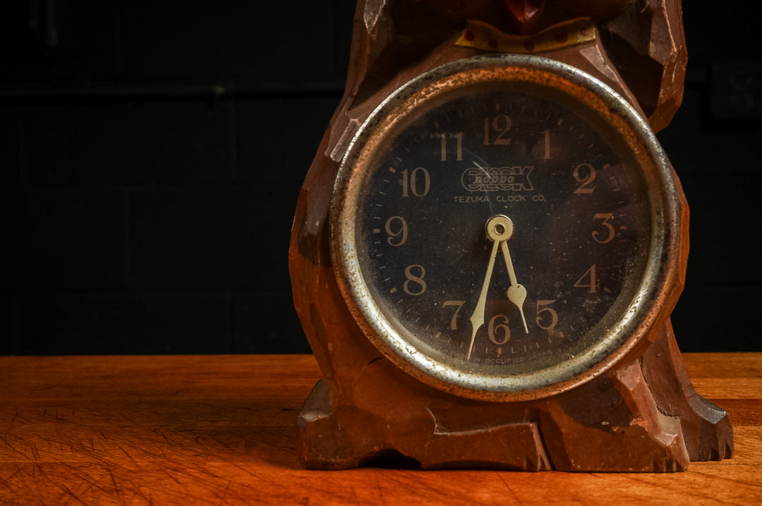 Vintage Tezuka Poppo Clock – Industrial Artifacts Vintage Tezuka Poppo Clock – Industrial Artifacts